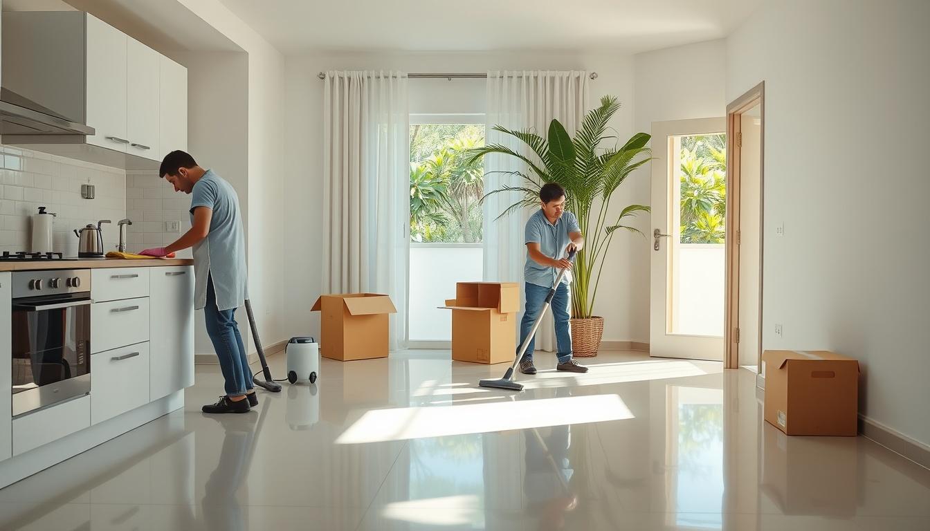 Move-in and move-out cleaning